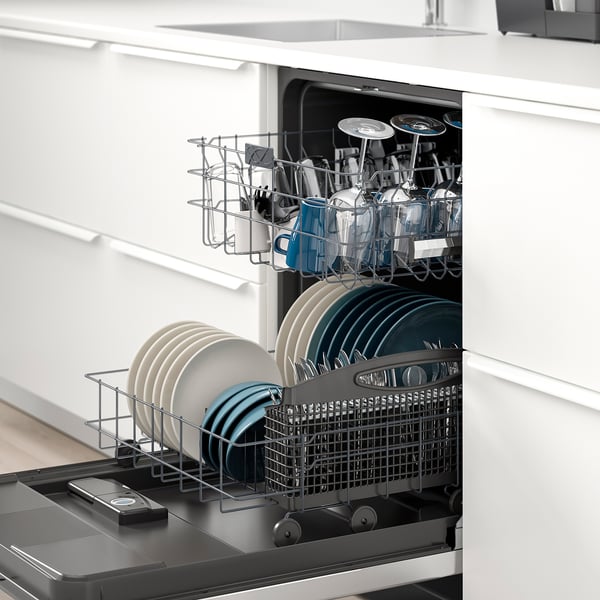 ESSENTIELL Builtin dishwasher, Stainless steel, 24" (60 cm) IKEA CA