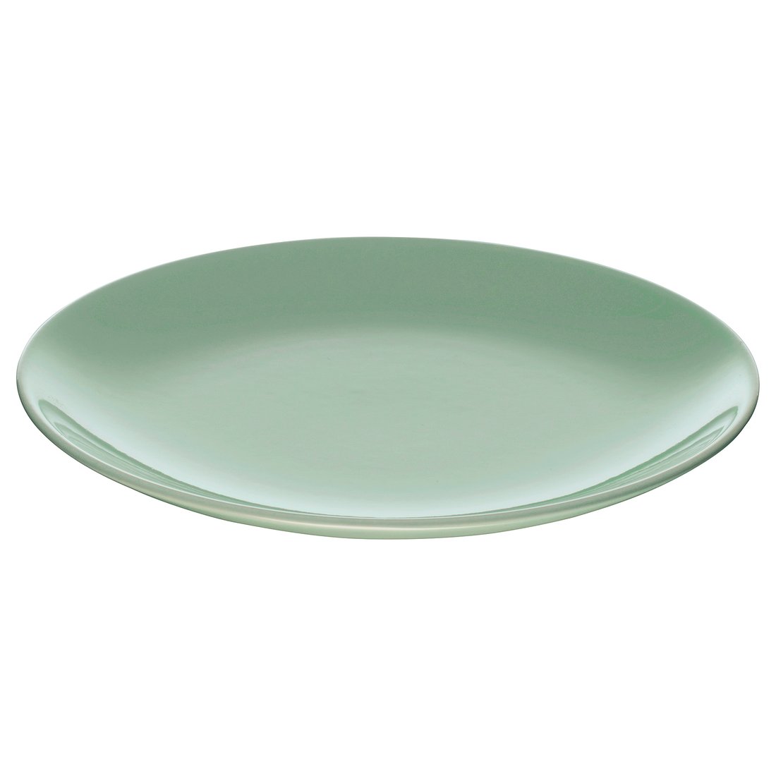 FÄRGRIK Side plate, light green, 8 " (21 cm) IKEA