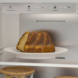 FÄRSKHET Bottom-freezer refrigerator, stainless steel color, 10.4 cu.ft