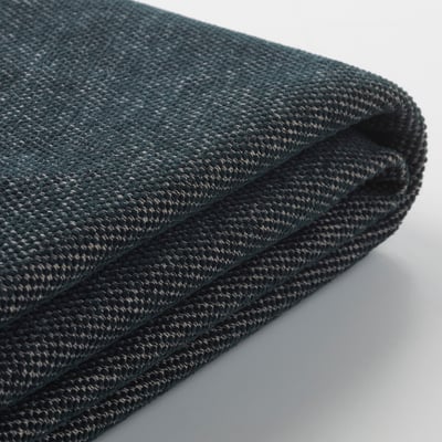 FINNALA Cover for sleeper sofa, with chaise/Tallmyra black/gray