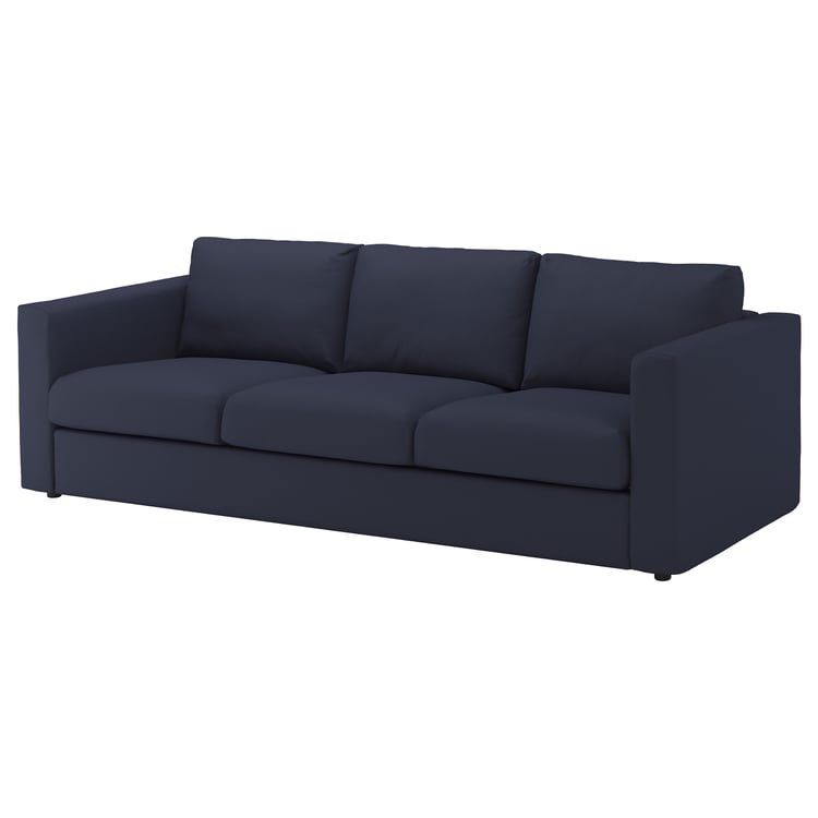 FINNALA cover for sofa, Orrsta blackblue IKEA CA