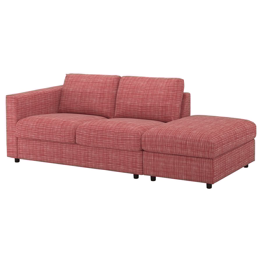 FINNALA cover for sofa, with open end/Dalstorp multicolor IKEA CA