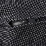 FINNALA Cover for sofa, with open end/Tallmyra black/gray