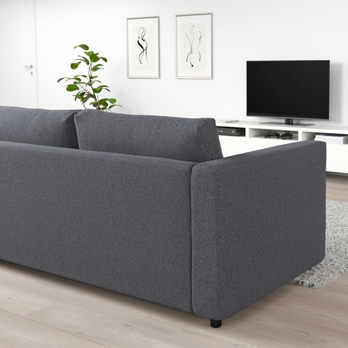 FINNALA sofa, Gunnared medium gray IKEA CA