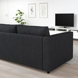 FINNALA Sofa, Tallmyra black/gray