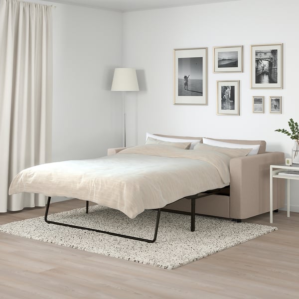 FINNALA Sofabed, Tallmyra beige