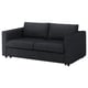 Option: FINNALA Sofabed, Tallmyra black/gray