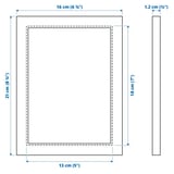 FISKBO Frame, black, 5x7 "