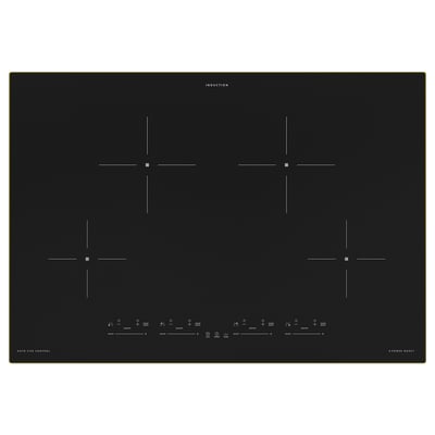 FLACKSTA Induction cooktop, black, 30 "