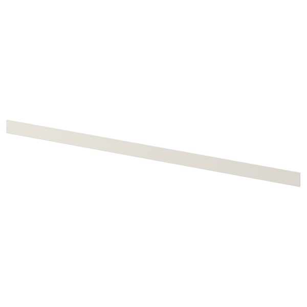 FÖRBÄTTRA Cover strip and fasteners, white, 36x7/8 "