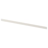 FÖRBÄTTRA Cover strip and fasteners, white, 36x7/8 "