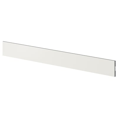 FÖRBÄTTRA Toe kick, white, 84x4 1/2 "