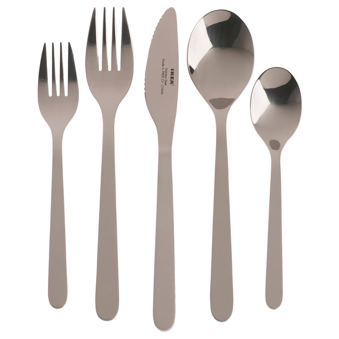 FÖRNUFT 20piece cutlery set, stainless steel IKEA CA
