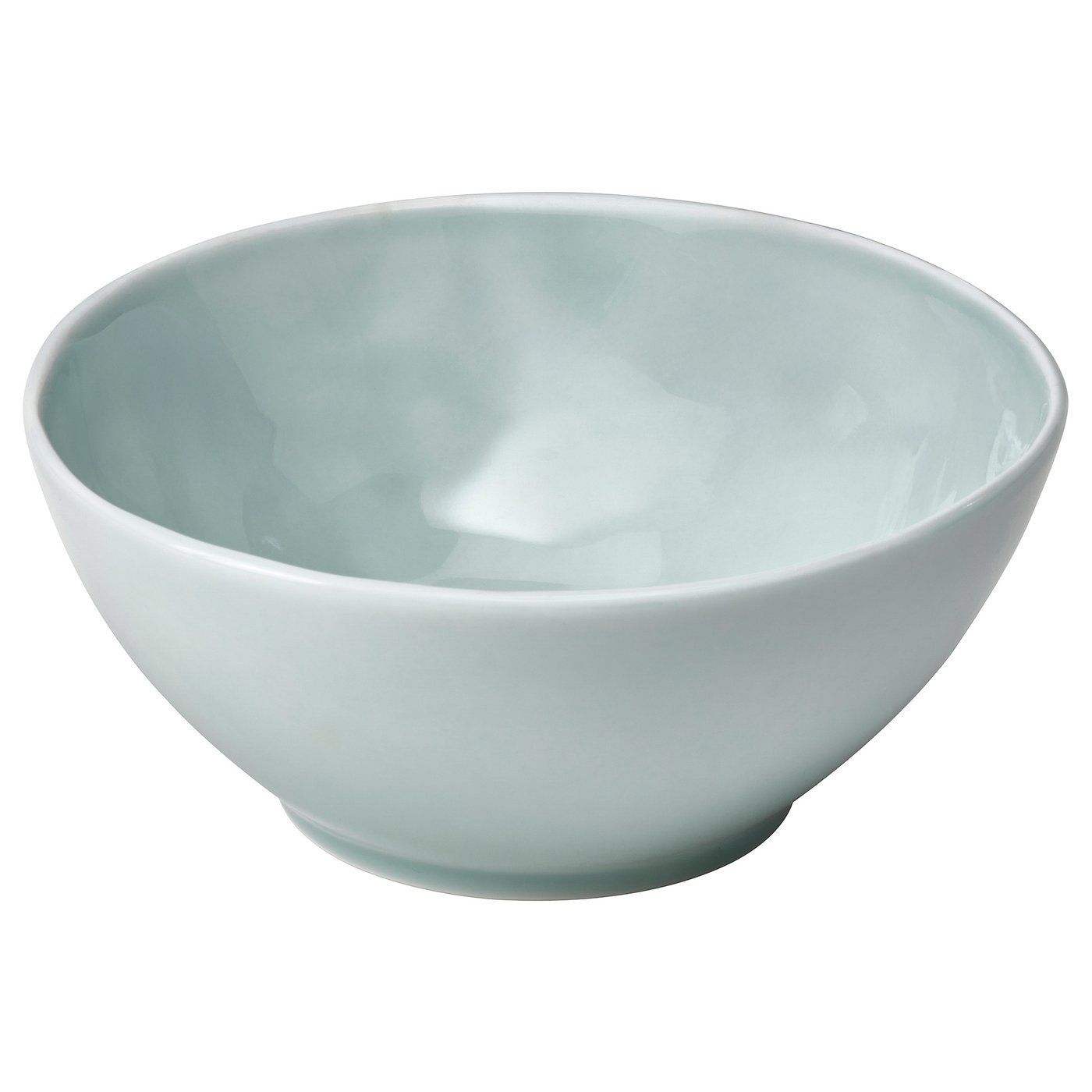 FORELLTETRA Bowl, turquoise/gray, 6 "