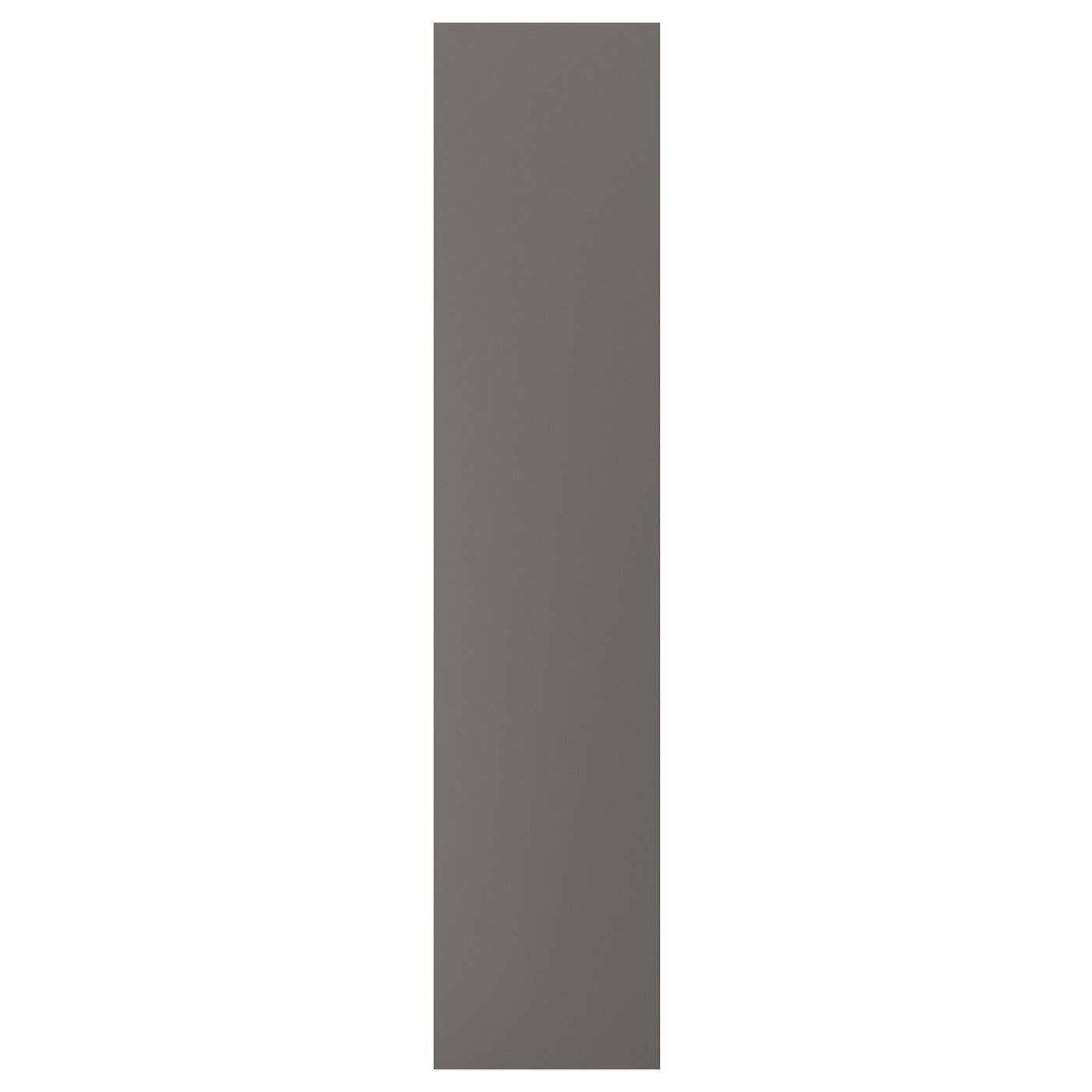 FORSAND Door - dark gray 50x229 cm (19 1/2x90 3/8 ")