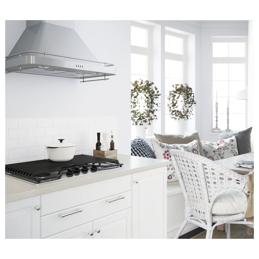 FRAMTID 4 burner gas cooktop Stainless steel IKEA