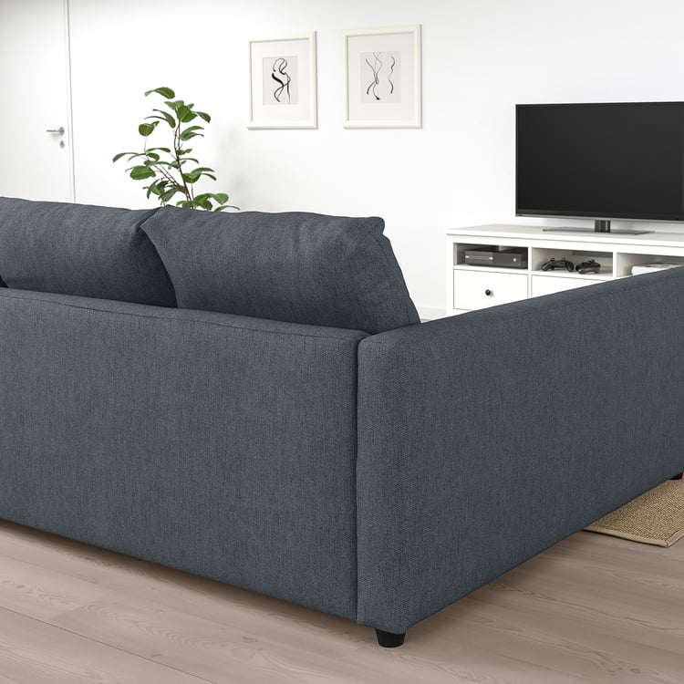 FRIHETEN corner sofabed with storage, Hyllie dark gray IKEA CA