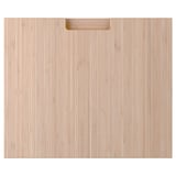 FRÖJERED Drawer front, light bamboo, 18x15 "