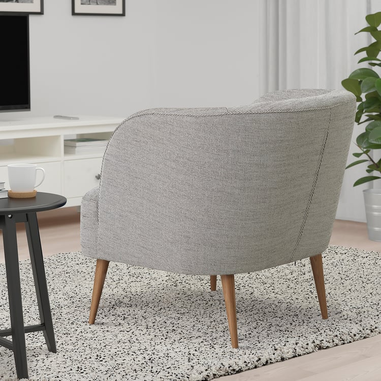 FULLÖSA armchair, Viarp beige/brown IKEA CA