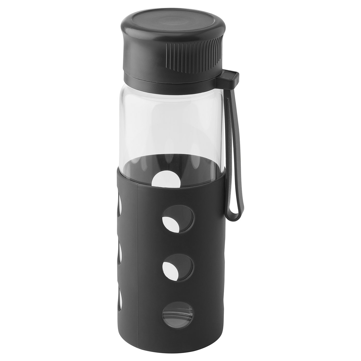 FULLPROPPAD Water bottle dark gray IKEA