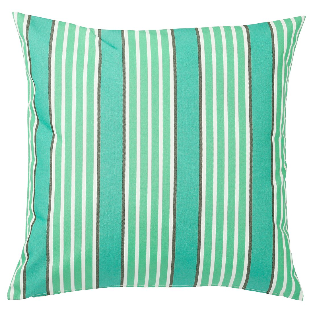 FUNKÖN Cushion cover, in/outdoor, turquoise/green, 20x20 " (50x50 cm