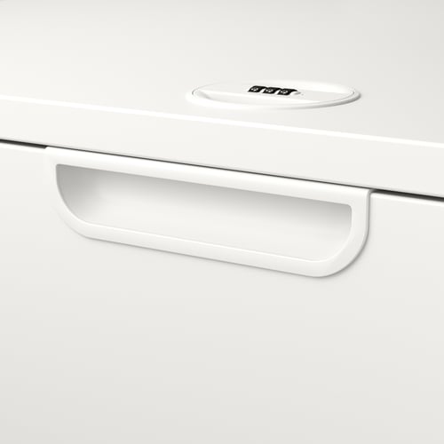 GALANT storage combination with filing, white, 160x80 cm (63x311/2