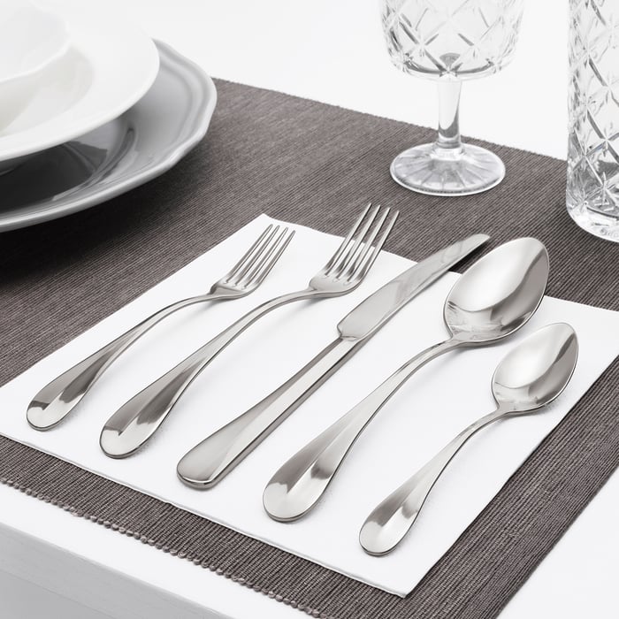 GAMMAN 20piece cutlery set, stainless steel IKEA CA