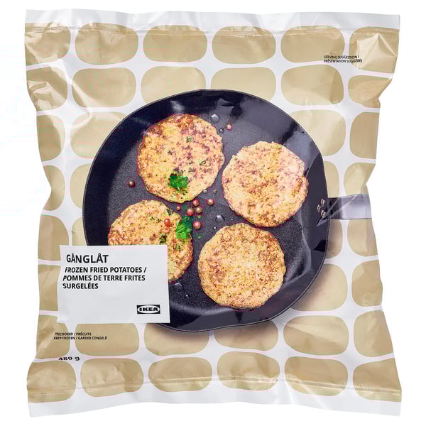 GÅNGLÅT Shredded potato pancakes, frozen, 1 lb 1 oz