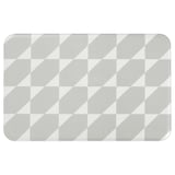 GÅNGPASSAGE Kitchen mat, gray/white, 1 ' 6 "x2 ' 4 "
