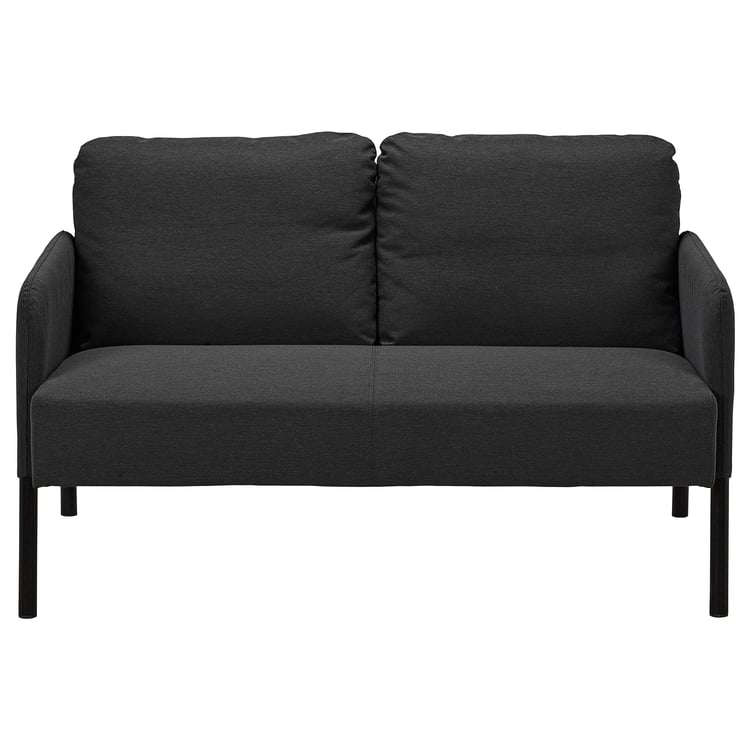 GLOSTAD Loveseat, Knisa dark gray IKEA CA