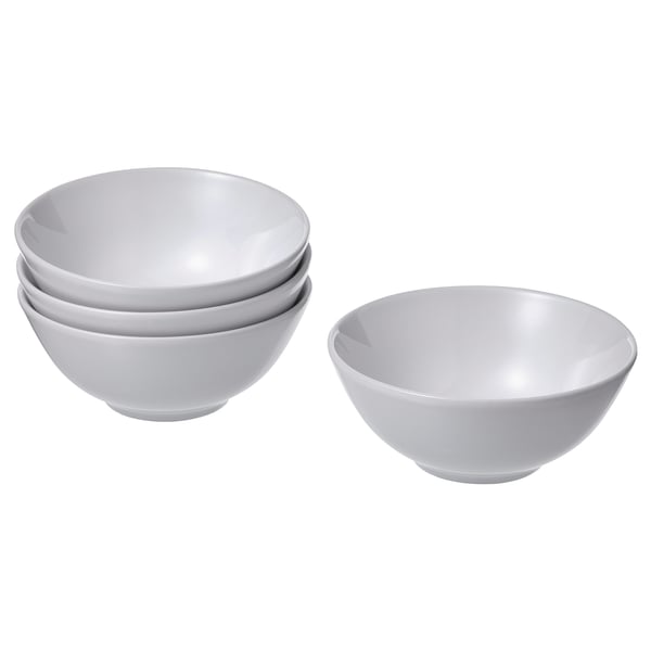 GODMIDDAG Bowl, white, 4 ½ "