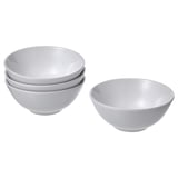 GODMIDDAG Bowl, white, 4 ½ "