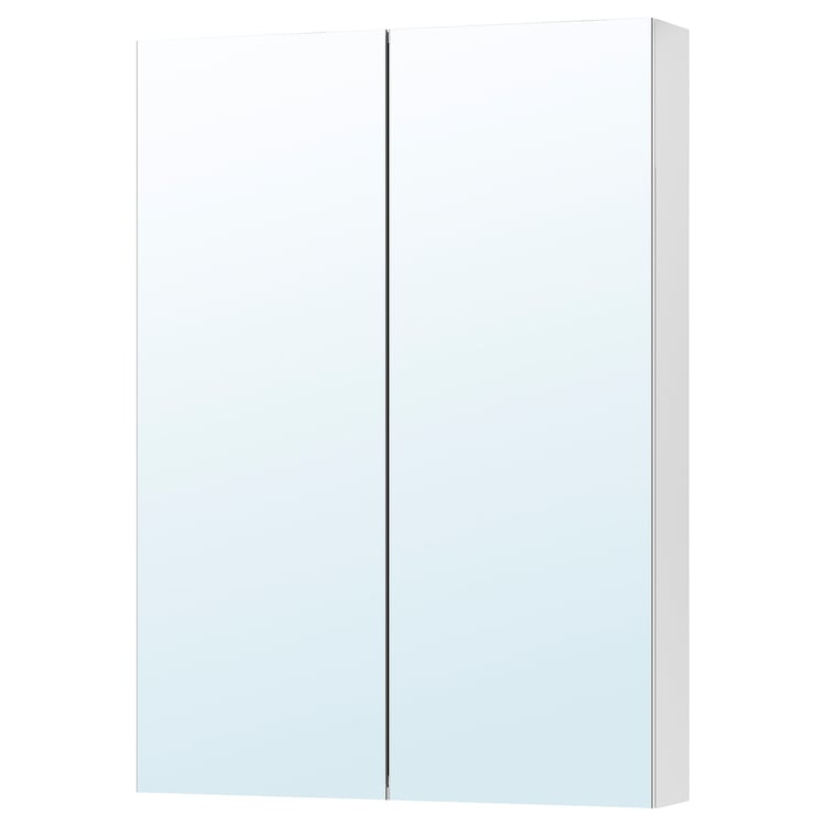 Mirror with 2 doors, mirror glass, 70x14x96 cm (271