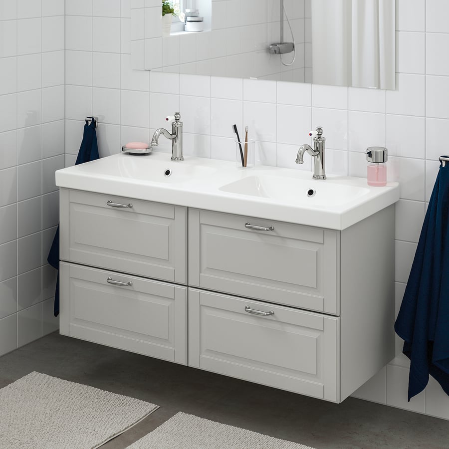 Vanity, Light Gray, 123x49x64cm IKEA CA