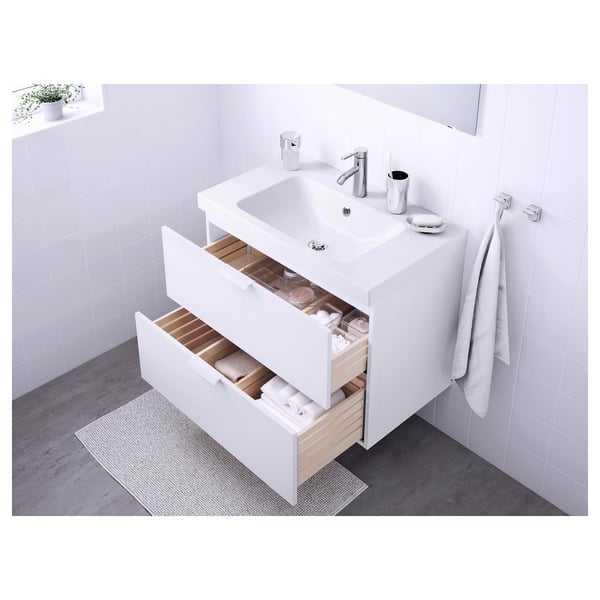 Godmorgon Odensvik Bathroom Vanity White Dalskar Faucet Canada Ikea