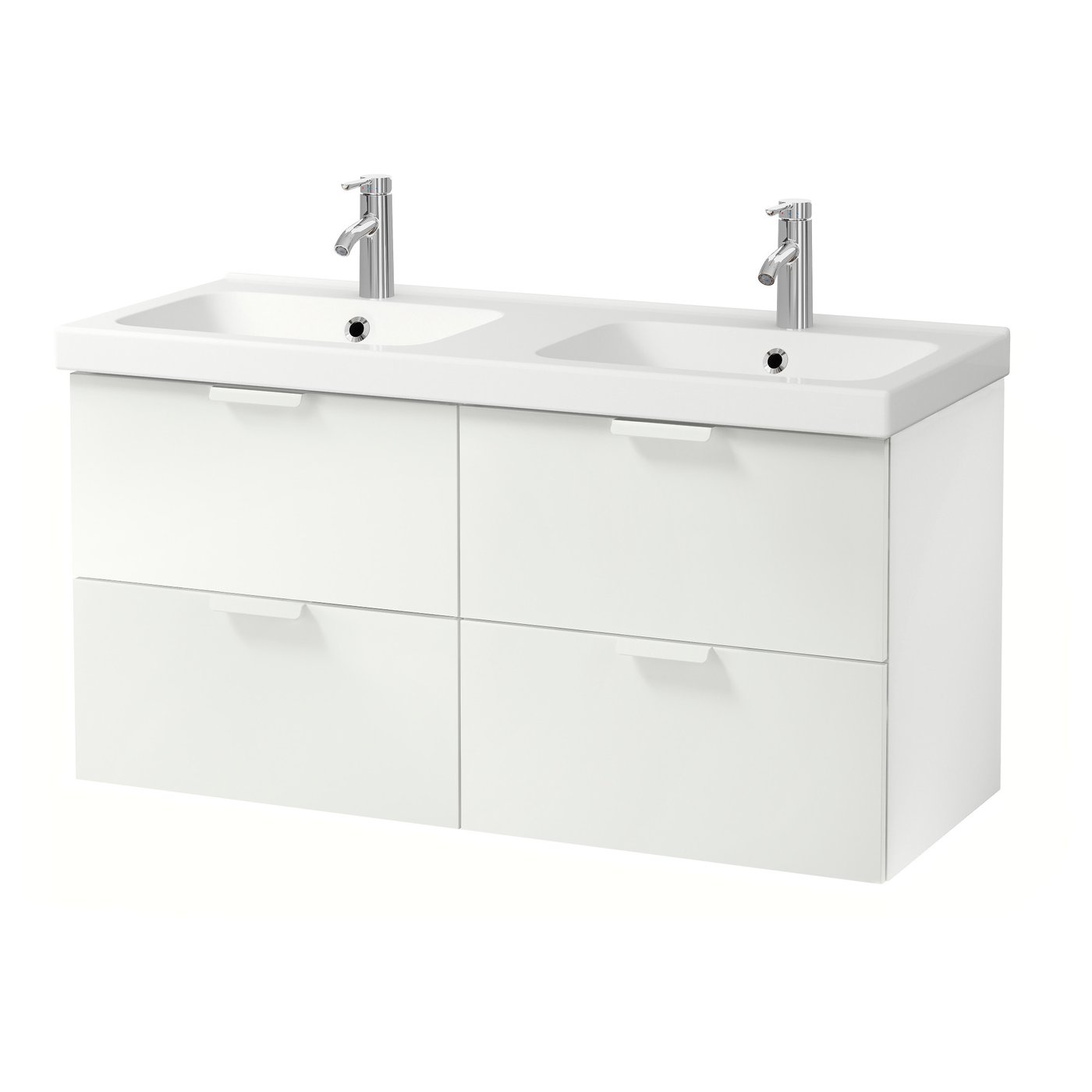 GODMORGON / ODENSVIK Bathroom vanity - white, Dalskär ...