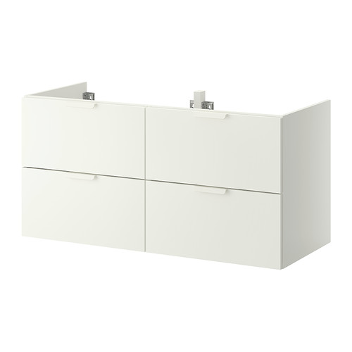 Sink with 4 drawers white, 120x47x58 cm IKEA