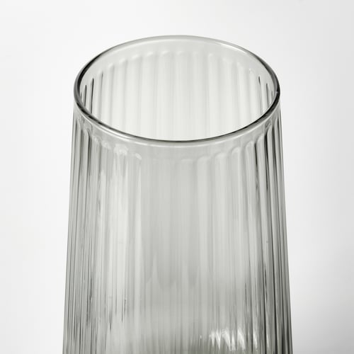 GRADVIS vase, gray, 19 cm (7 ½") IKEA CA