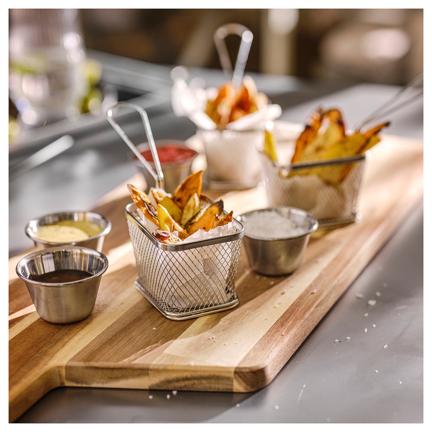 GRILLTIDER bowl for dip sauce, stainless steel, 7 cm (3