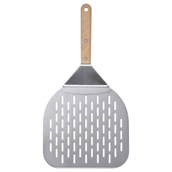 GRILLTIDER Pizza shovel, stainless steel/beech, 22 ½ "