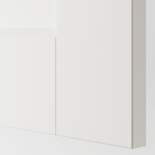 GRIMO pair of sliding doors, white, 200x201 cm (783/4x791/8") IKEA CA