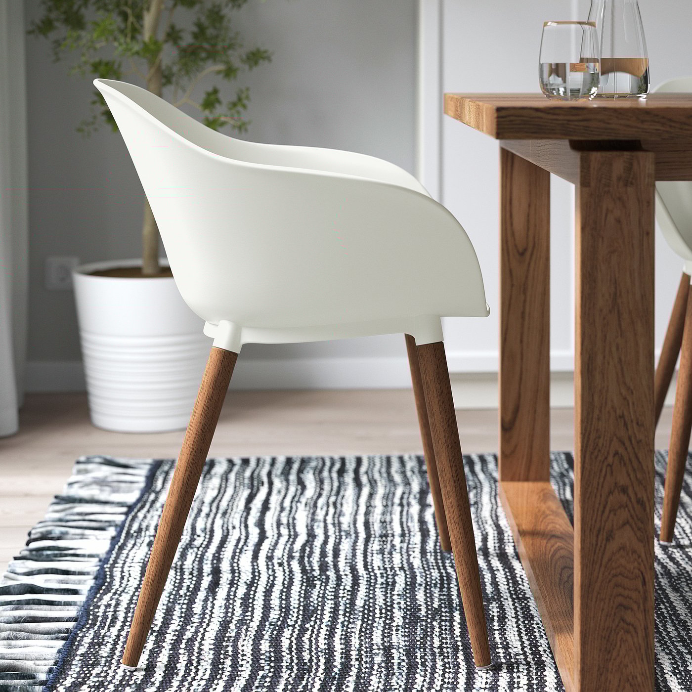 ダイニングチェア IKEA - IKEA GRONSTA GRÖNSTA chair, indoor/outdoor white - IKEA US