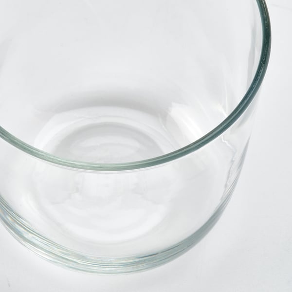 GULDMOLLY Glass, clear glass, 9 oz