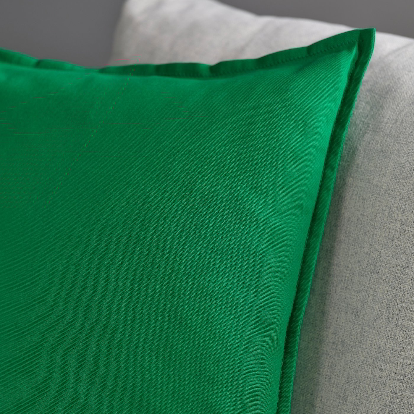 GURLI cushion cover, green, 50x50 cm (20x20