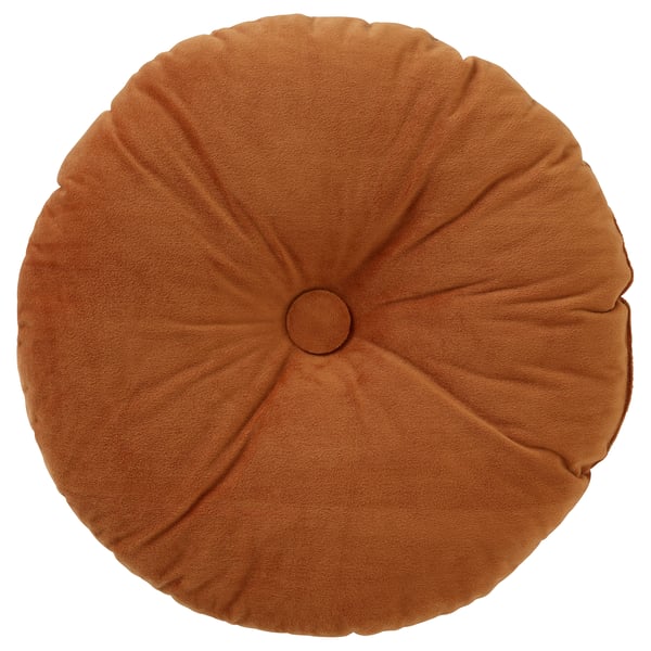HÄNGFUCHSIA Cushion, golden brown, 16 "