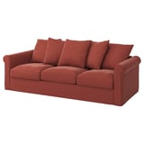 HÄRLANDA Cover for sofa, Ljungen light red