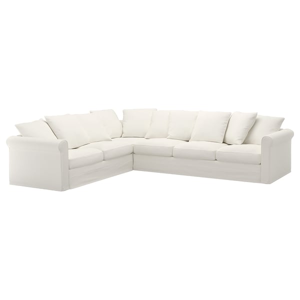 HÄRLANDA Sectional, 5-seat corner, Inseros white