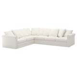 HÄRLANDA Sectional, 5-seat corner, Inseros white