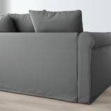 HÄRLANDA Sectional, 5-seat corner, Ljungen medium gray