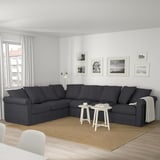 HÄRLANDA Sectional, 5-seat corner, Sporda dark gray